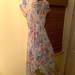 Watercolor Calvin Klein midi/maxi